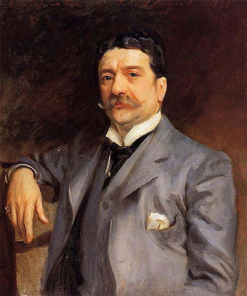 John Singer Sargent Portrait of Louis Alexander Fagan oil painting image